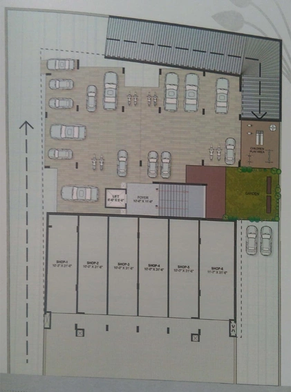 Master Plan of Kalp Kalpvruksh Regency in Ellisbridge, Ahmedabad - Image 97850