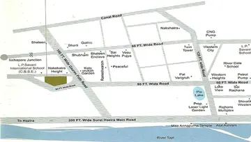 Location of JMS Bilvam Heights - Image 175013
