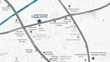 Location of Narayan Square - Image 97371
