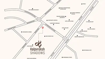 Location of Kalp Kalpvruksh Shadows - Image 99600