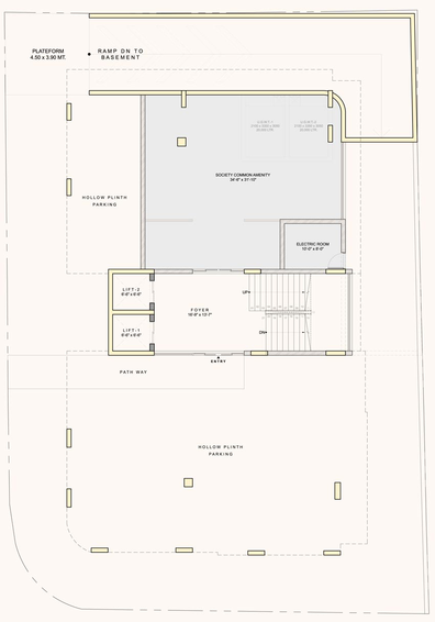 Master Plan of Kalp Kalpvruksh Shadows in Ellisbridge, Ahmedabad - Image 99602