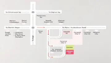 Location of Shree Gajanan Vihar 3 - Image 167683