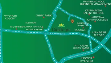 Location of Krushi Gardenia - Image 171876