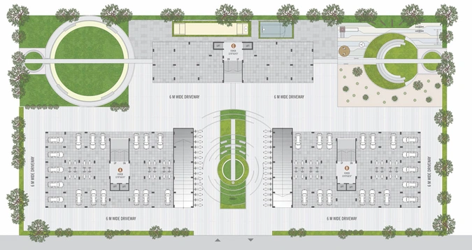 Master Plan of Hari Aalay in Sargasan, Gandhinagar - Image 97449