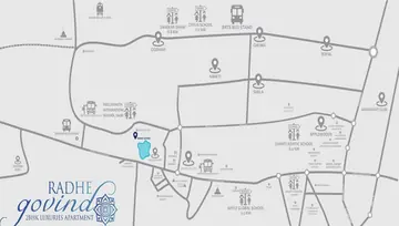 Location of Chetak Radhe Govind Phase 2 - Image 97019