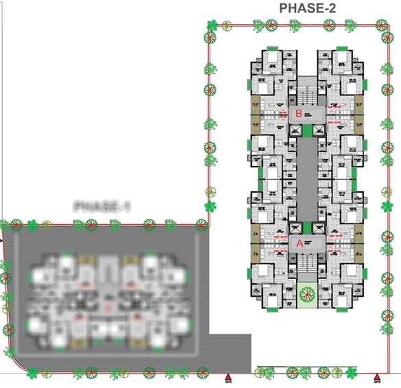 Master Plan of Chetak Radhe Govind Phase 2 in Sanand, Ahmedabad - Image 97021