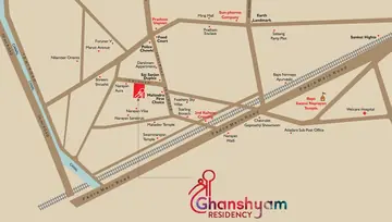 Location of Shree Ghanshyam Residency - Image 97385
