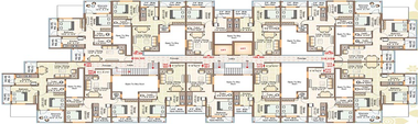 Floor Plan of Noble Nakshatra Phase 1 in Hingna Road, Nagpur - Image 160671