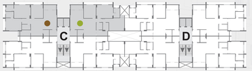 Floor Plan of Samved Green Valley in Sargasan, Gandhinagar - Image 97036