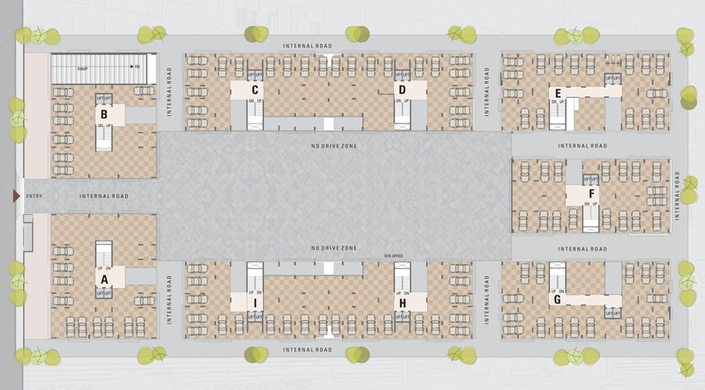 Master Plan of Samved Green Valley in Sargasan, Gandhinagar - Image 97037