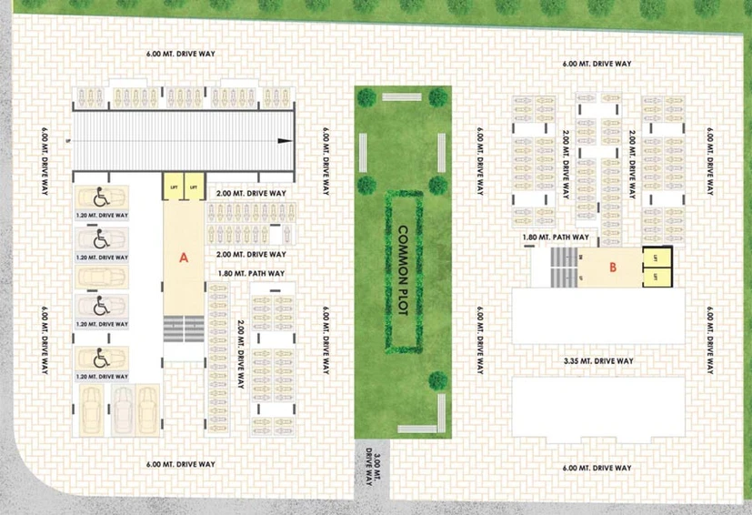 Master Plan of Aakshar Royal Relexa in Nava Naroda, Ahmedabad - Image 97629