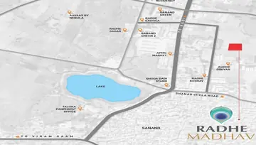 Location of Eklingji Radhe Madhav - Image 97827