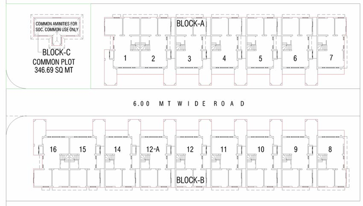 Master Plan of KPR Samruddh Palace in Vastral, Ahmedabad - Image 97702