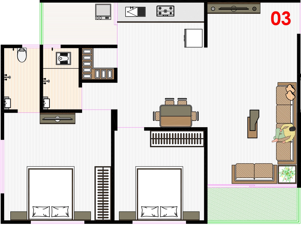 2 BHK Flat in Shreedhar Vihar in Vastral, Ahmedabad - Image 914325