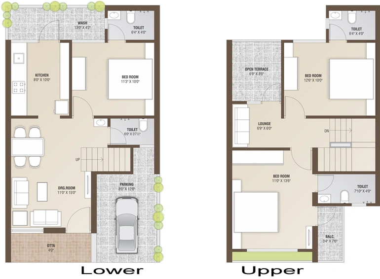 3 BHK House/Villa in Shreenath Residency in Kalol, Gandhinagar - Image 676680