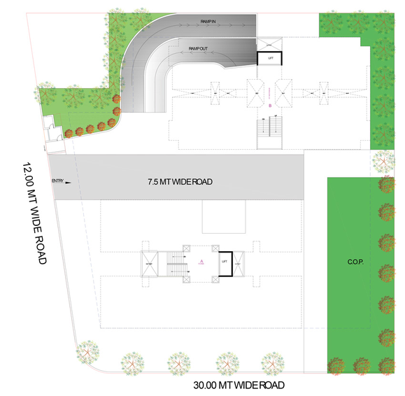 Master Plan of Bansari Paradise in Koba, Gandhinagar - Image 97100