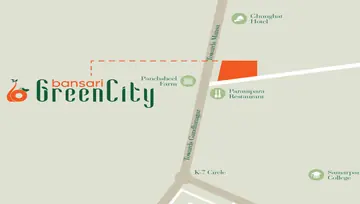 Location of Bansari Greencity - Image 97108