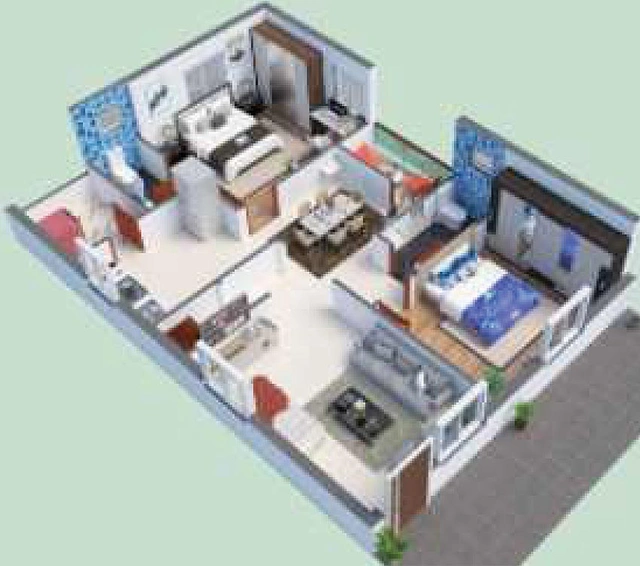 2 BHK Flat in Parijatha Prime in Adibatla, Hyderabad - Image 817055
