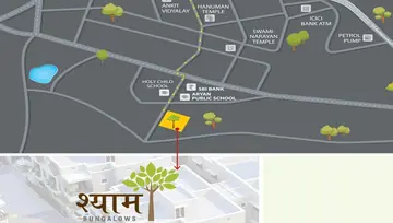 Location of Shyam Bungalows - Image 97159
