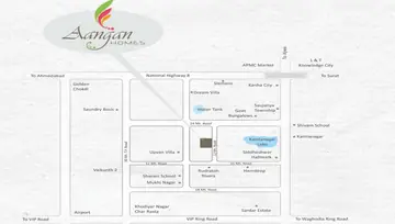 Location of Aangan Homes - Image 97401