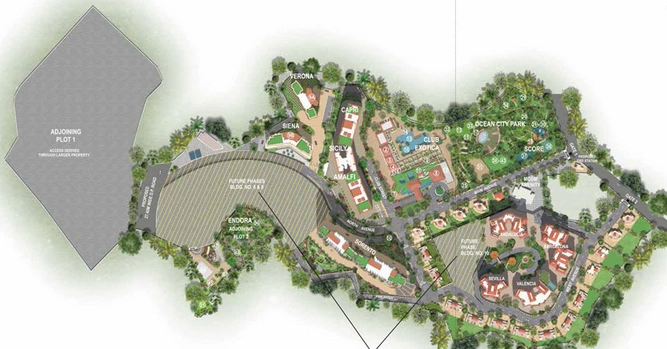 Master Plan of Raheja Exotica in Versova, Mumbai - Image 27878