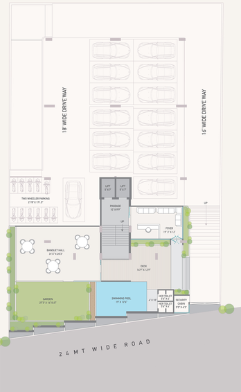 Master Plan of Angel Elysian in Bhayli Road, Vadodara - Image 120629