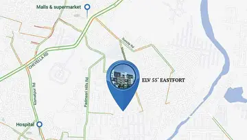 Location of ELV 55 East Fort - Image 172073