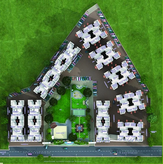 Master Plan of Paradise Hills in Hingna Road, Nagpur - Image 167494