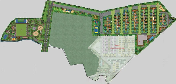 Master Plan of Urbanrise Codename Central Park in Ameenpur, Hyderabad - Image 172053