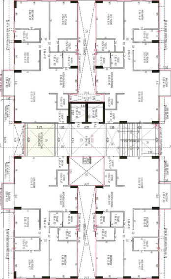 Floor Plan of Arjun Emerald in Naranpura, Ahmedabad - Image 97811