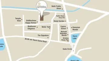 Location of Shiv Sun Antilia - Image 97248