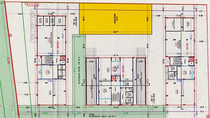 Master Plan of Milestone Pristine in Vesu, Surat - Image 175778