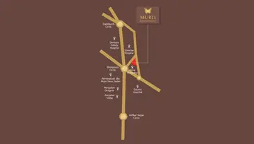 Location of Heena Murli Appartment - Image 97272