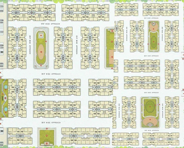 Master Plan of Vishwas Opera Palace in Mota Varachha, Surat - Image 175673