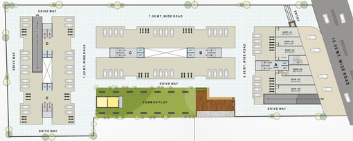 Master Plan of Shreeji Pratishtha Hills in Nava Naroda, Ahmedabad - Image 97295
