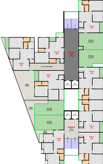 Floor Plan of Shreel Vedant 98 in Nava Naroda, Ahmedabad - Image 97554