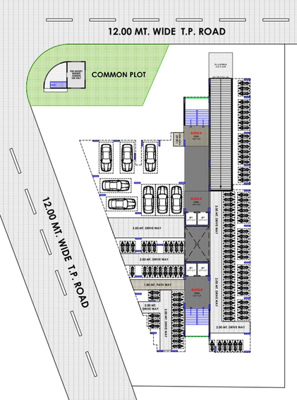 Master Plan of Shreel Vedant 98 in Nava Naroda, Ahmedabad - Image 97555