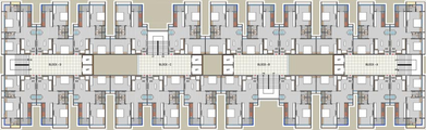Floor Plan of Param Serenity in Muthiya, Ahmedabad - Image 99745