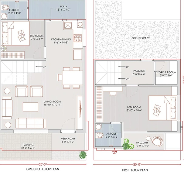 2 BHK House/Villa in Vinayak Villa in Masma, Surat - Image 827228
