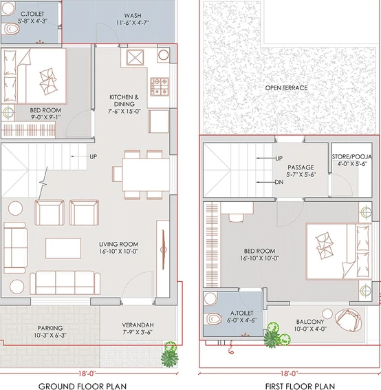 2 BHK House/Villa in Vinayak Villa in Masma, Surat - Image 827229