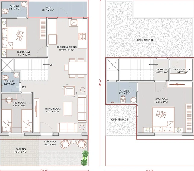 3 BHK House/Villa in Vinayak Villa in Masma, Surat - Image 827230