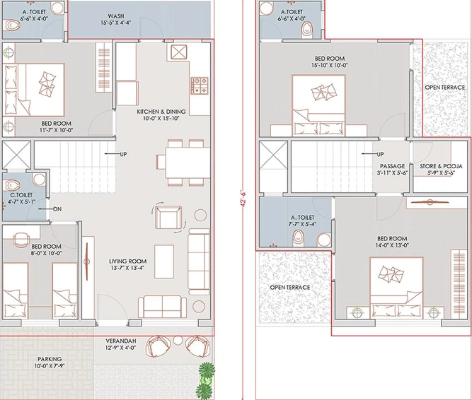 4 BHK House/Villa in Vinayak Villa in Masma, Surat - Image 827232
