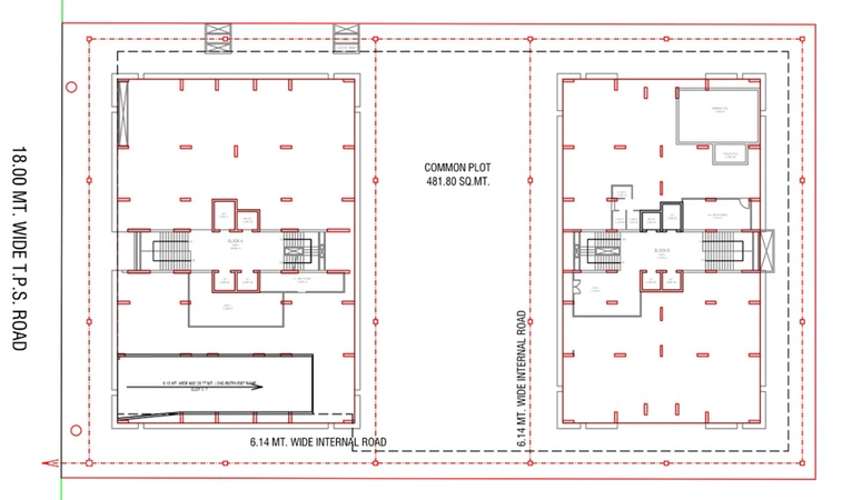 Master Plan of Samved Beverly Heights in Kudasan, Gandhinagar - Image 97317