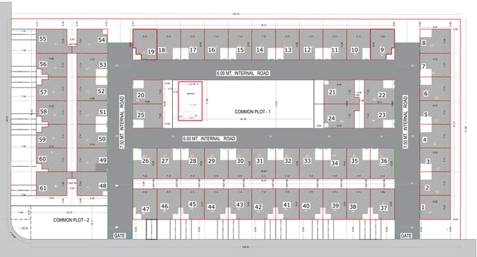 Master Plan of Shree The Luxuria in Randheja, Gandhinagar - Image 97480