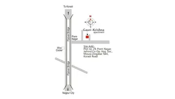 Location of Chandra Gauri Krishna Apartment - Image 167000