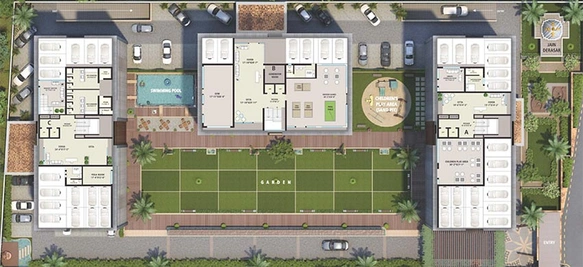Master Plan of Sun The Legend in Vesu, Surat - Image 180219