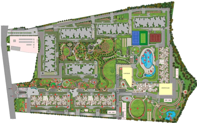 Master Plan of Casagrand Casablanca in Kanakapura, Bangalore - Image 98834