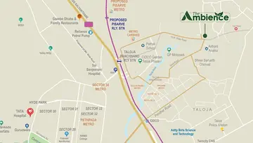 Location of Balaji The Ambience - Image 98404