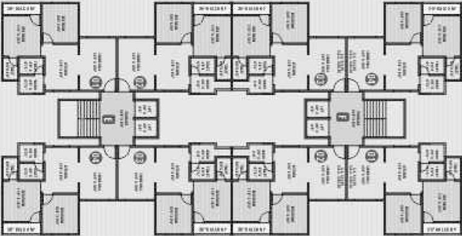 Floor Plan of Saral Green Vally in Kamrej, Surat - Image 180273