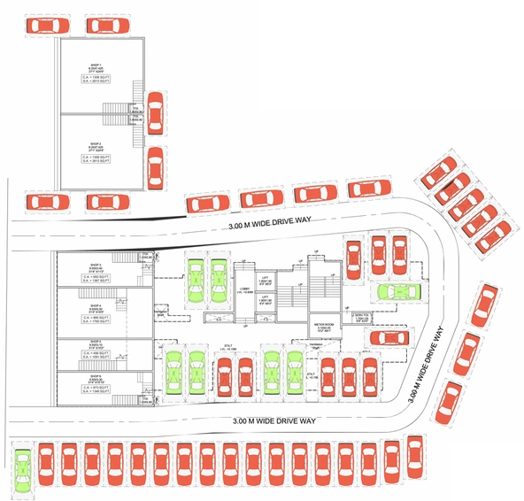 Master Plan of Meghna Seven in Kharghar, Navi Mumbai - Image 98048